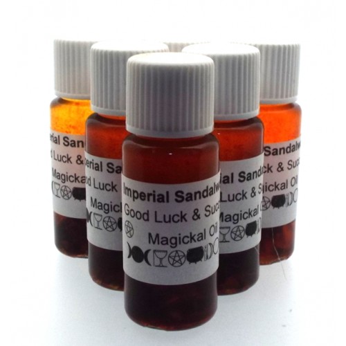 10ml Imperial Sandalwood Herbal Spell Oil Luck and Success
